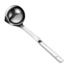 أطقم مطبخ لملعقة معدنية فضية من الفولاذ غير القابل للصدأ Item Picture